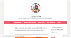 Desktop Screenshot of ladybirdink.net
